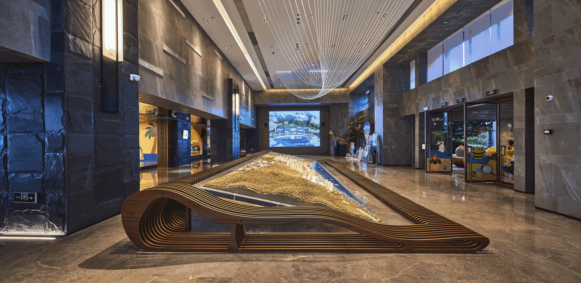 Poly Gold Coast Residential Sales Model architectural scale model
