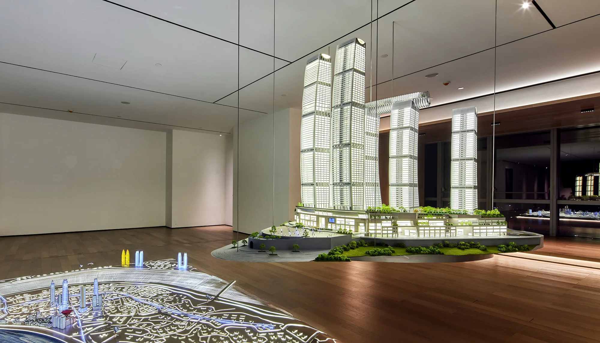 Raffles City Landmark Supertall Tower detail image