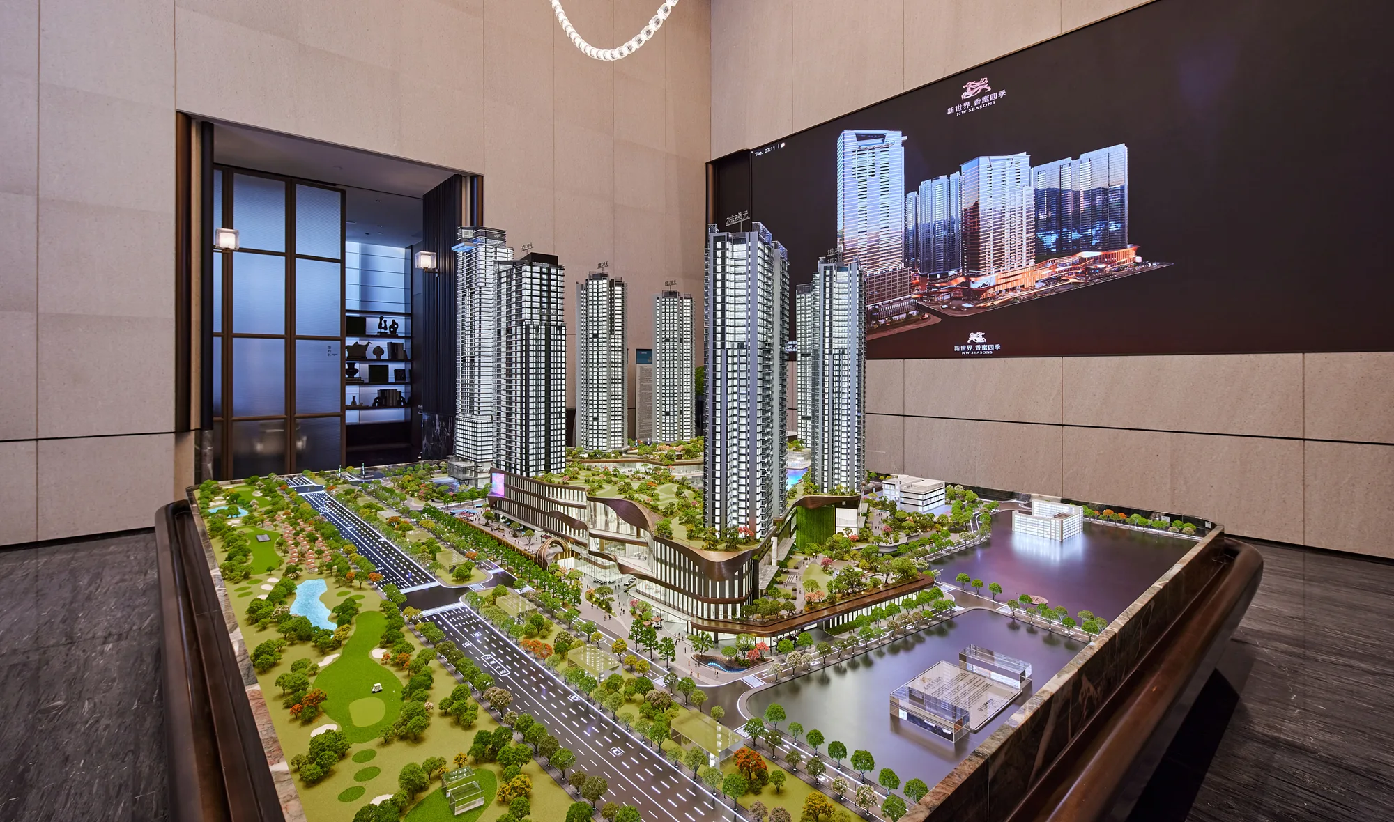 Xintian Xiangmi Lake Luxury Villa Model detail image